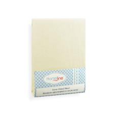 Простирадло махрове на резинці Home Line (кремове) 200х200см 113837