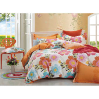 Півтораспальний комплект постільної білизни Home Line "Флора" 113406