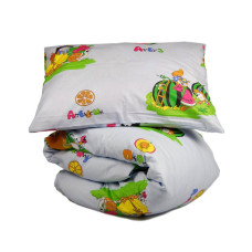 Детский комплект постельного белья Home Line "Веселые фрукты" (сиреневый) 113350