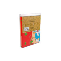 Детский комплект постельного белья Home Line "Обезьянки" (оранжевый, синий, красный) 113349