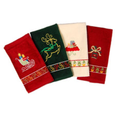 Рушник махровий Home Line "Крісмас", 40х70см 113213
