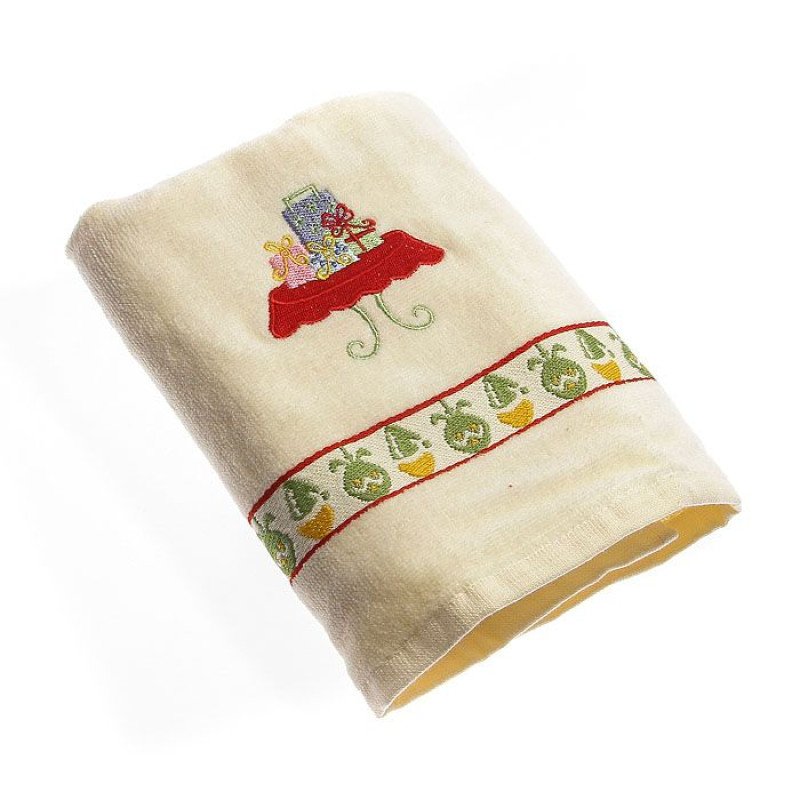 Рушник махровий Home Line "Крісмас", 30х45см 113212