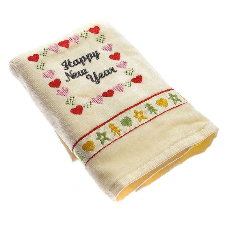 Рушник махровий Home Line "Крісмас", 30х45см 113212