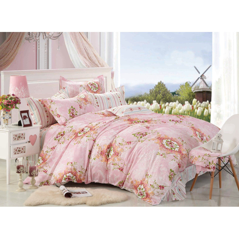 Евро комплект постельного белья Home Line "Элина" 112869