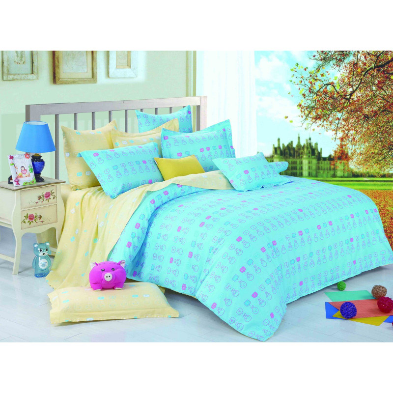 Евро комплект постельного белья Home Line "Мила" 112858