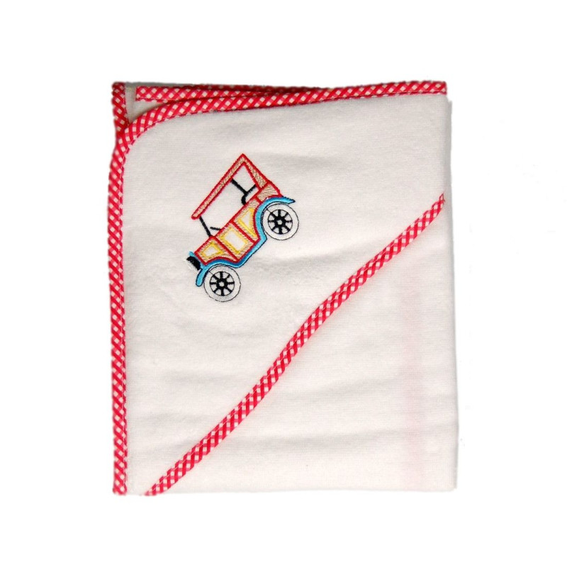 Рушник махровий для купання Home Line (білий), 75х75см 112663