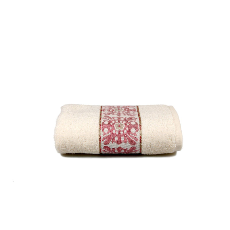 Рушник махровий Home Line "Oriental" (кремовий), 50х90см 110519