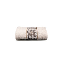 Рушник махровий Home Line "Oriental" (світло-сірий), 50х90см 110517