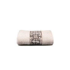 Рушник махровий Home Line "Oriental" (світло-сірий), 50х90см 110517