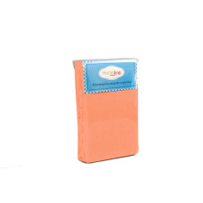 Простыня махровая на резинке Home Line (персиковая) 140х200см 110457