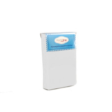 Простирадло махрове на резинці Home Line (біле) 90х200см 110455