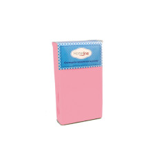 Простирадло трикотажне на резинці Home Line (рожеве) 180х200см 110439