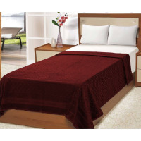 Простирадло махрове "Egeus" (бордове) 200x200см 109652