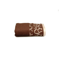 Рушник махровий Home Line "Giraffe" (шоколадний), 50х90см 108975