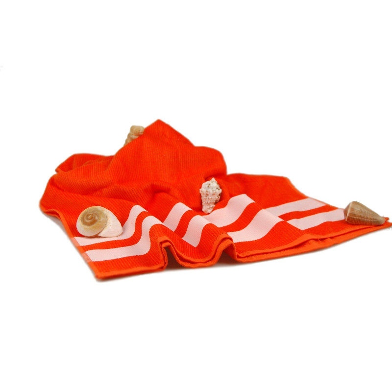 Рушник велюровий пляжний Home Line (оранжевый), 70х150см 105628