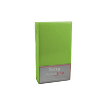 Простирадло махрове на резинці Home Line (оливкове) 180х200см 105561