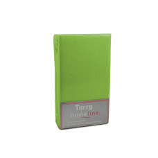 Простирадло махрове на резинці Home Line (оливкове) 180х200см 105561