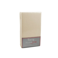 Простирадло махрове на резинці Home Line (кремове) 180х200см 105554