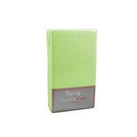Простирадло махрове на резинці Home Line (салатове) 160х200см 105542