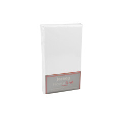 Простыня трикотажная на резинке Home Line (белая) 140х200см 105439
