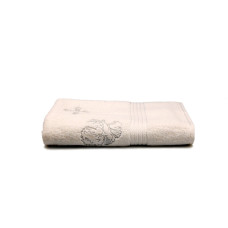 Рушник махровий Home Line "Крижма" (срібний), 70х140см 105331