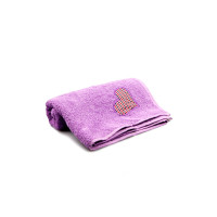 Рушник махровий Home Line "Серце" (бузковий), 45х115см 105206