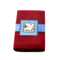 Простирадло махрове на резинці (бордове) 90х200см 105089