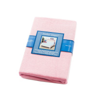 Простирадло махрове на резинці (рожеве) 180х200см 105079