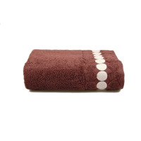 Рушник махровий Home Line "Balls" (коричневий), 70х140см 104964