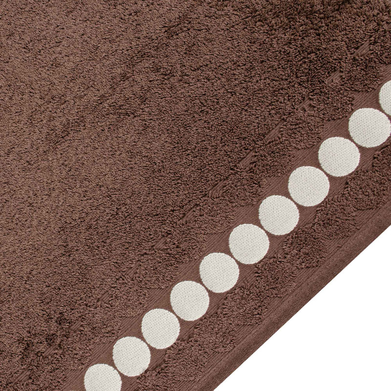 Рушник махровий Home Line "Balls" (коричневий), 50х90см 104958