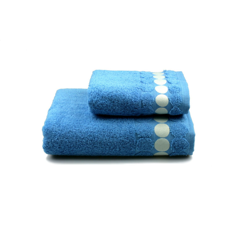 Рушник махровий Home Line "Balls" (блакитний), 50х90см 104956