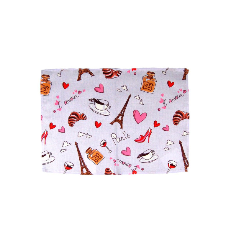 Рушник вафельний кухонний Home Line "Французький сніданок" 47х60см 103875