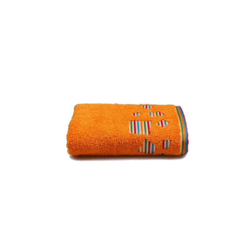 Рушник махровий Home Line "Rainbow new" (оранжевый), 50х90см 103525