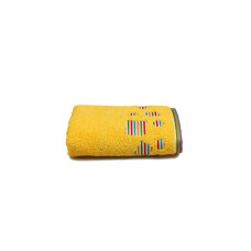 Рушник махровий Home Line "Rainbow new" (жовтий), 50х90см 103522