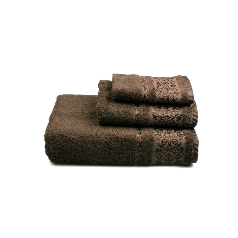 Серветка махрова "Bamboo new" (коричневий) 30х50см 103481