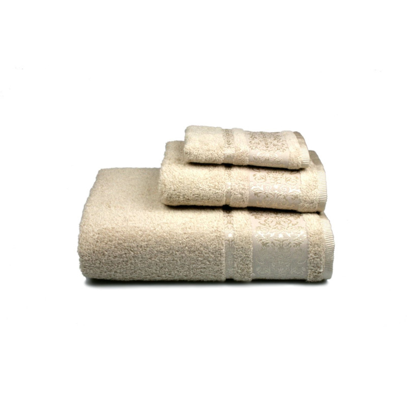 Серветка махрова "Bamboo new" (бежевий) 30х50см 103480