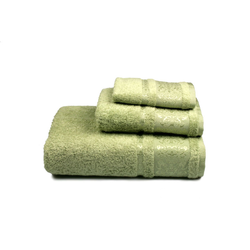 Серветка махрова Home Line "Bamboo new" (зелений), 30х50см 103477