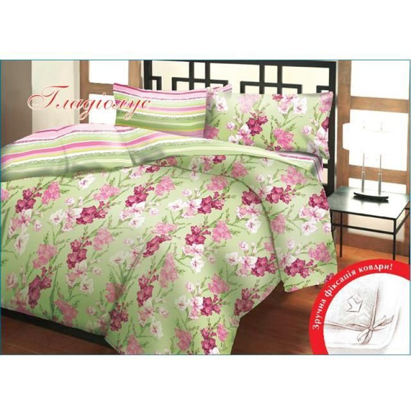 Півтораспальний комплект постільної білизни Home Line "Гладіолус" 103033