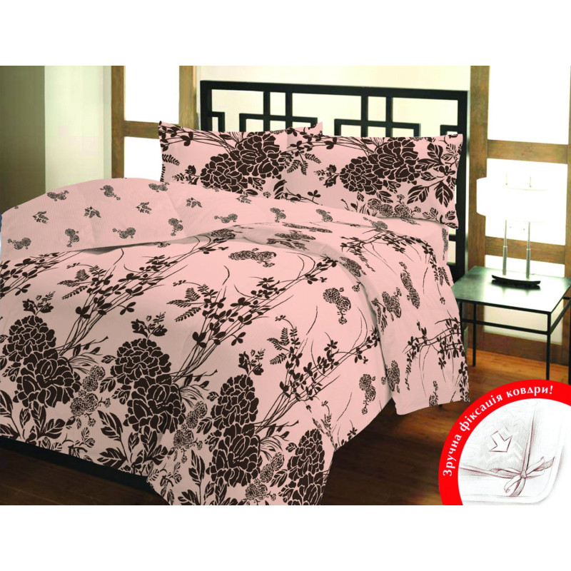 Півтораспальний комплект постільної білизни Home Line "Гравюра" 102574