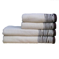 Рушник махровий Home Line "Tree" (кремовий), 70х140см 102002