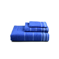 Рушник махровий Home Line "Dream" (темно-синій), 70х140см 101900