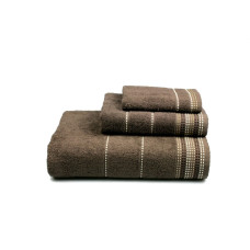 Рушник махровий Home Line "Dream" (коричневий), 70х140см 101895