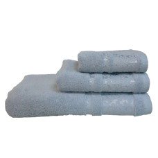 Рушник махровий Home Line "Бамбук" (голубой), 50х90см 101290