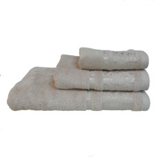 Рушник махровий Home Line "Бамбук" (бежевий), 50х90см 101286