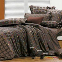 Півтораспальний комплект постільної білизни Home Line "Арт" 100784