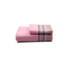 Рушник махровий Home Line "Етно" (рожевий), 70х140см 98418