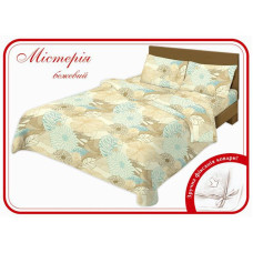 Півтораспальний комплект постільної білизни Home Line "Містерія" (бежевий) 98357