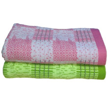 Рушник махровий Home Line "Клаптик" (помаранчевий), 70х135см 98054