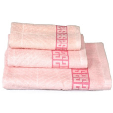 Рушник махровий Home Line "Теодор" (рожевий), 48х95см 98005