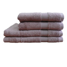 Рушник махровий Home Line "Нью-Йорк" (коричневий), 50х90см 97351